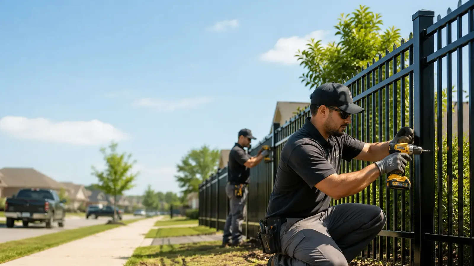 Metal Fence Installation in Central Falls, RI